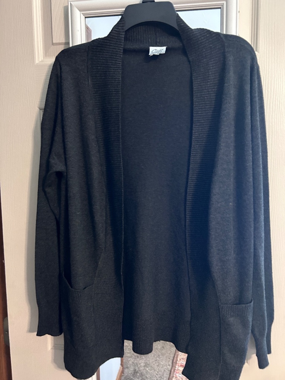 Cielo Charcoal Grey Sweater L New with tags
